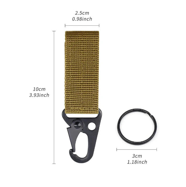 Mousquetons de sangle