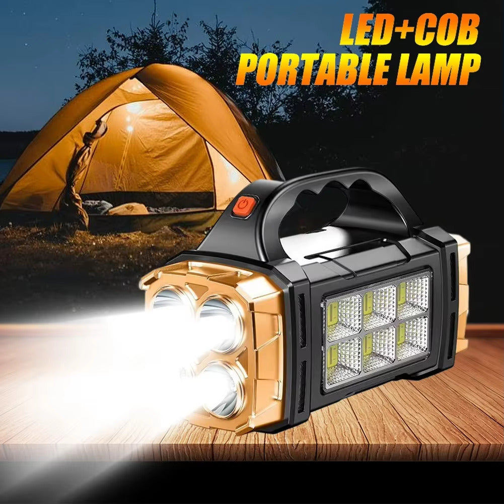 Lampe de poche solaire-rechargeable type 2
