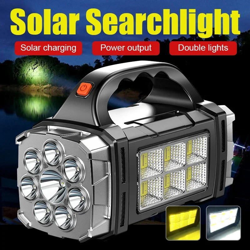 Lampe de poche solaire-rechargeable type 2
