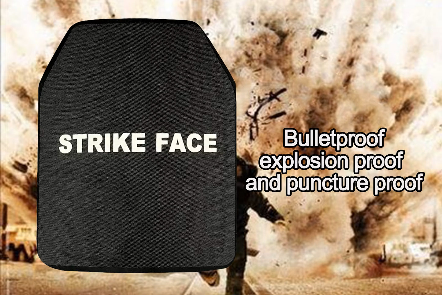 Plaque pare-balle anti AK47