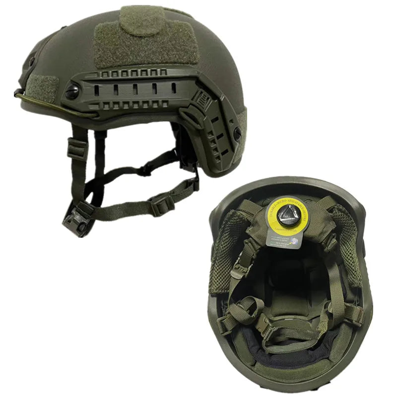Casque de protection ballistique