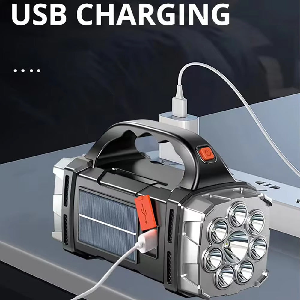 Lampe de poche solaire-rechargeable type 2