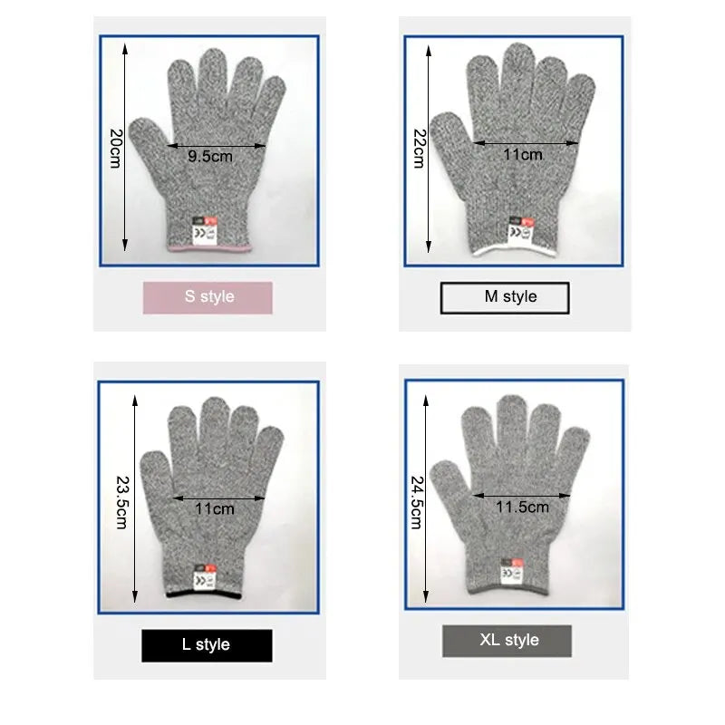 Gants anti-couteaux
