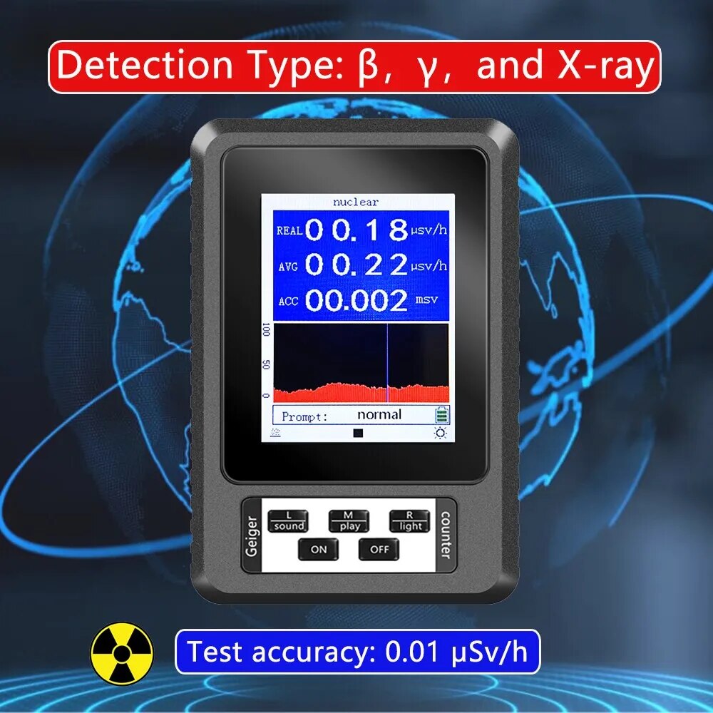Détecteur de radiation nucléaire type 2