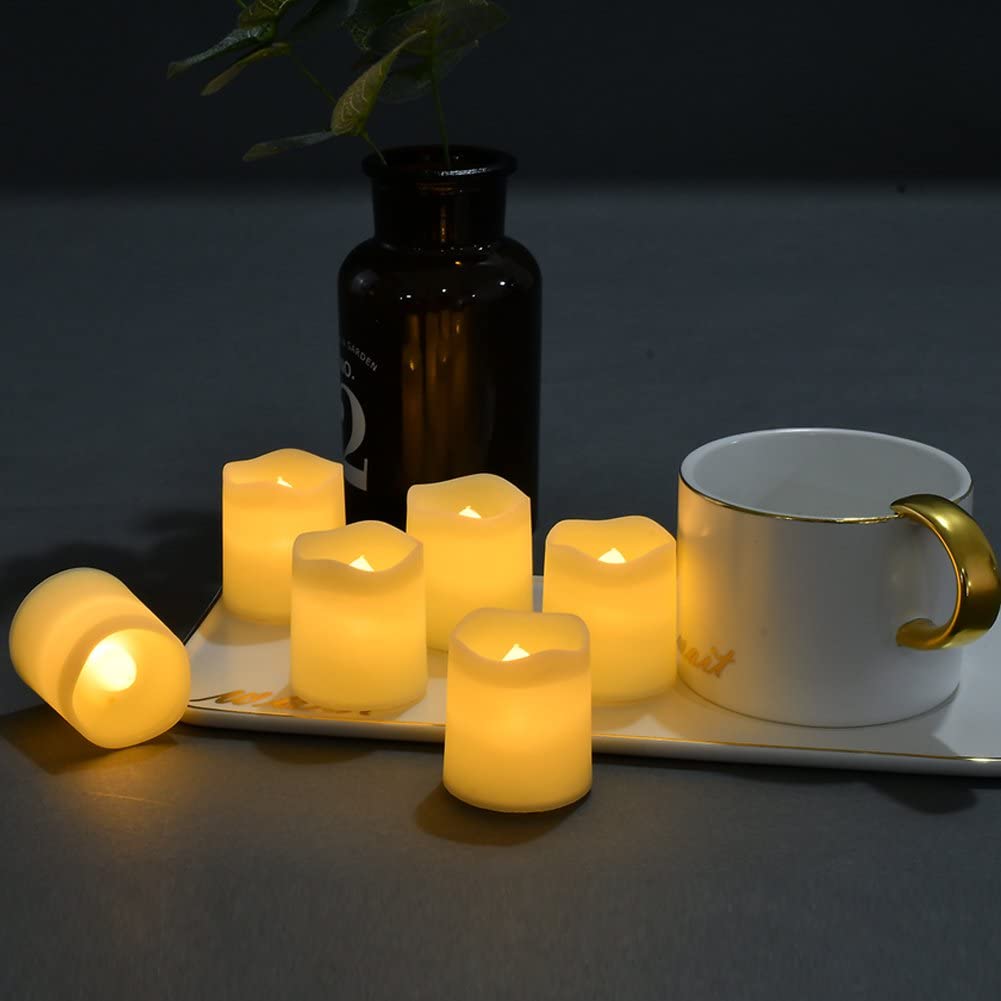 Lot de 24 bougies led