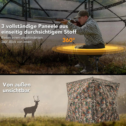 Abris de camouflage 2-3 personnes
