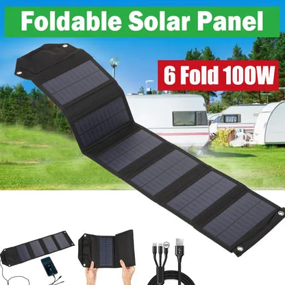 Chargeur solaire USB type 2