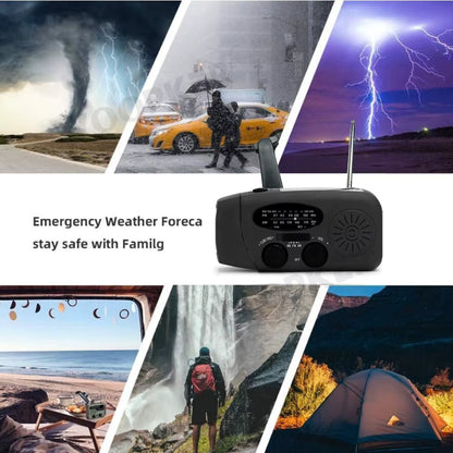 Radio solaire d'urgence type 1