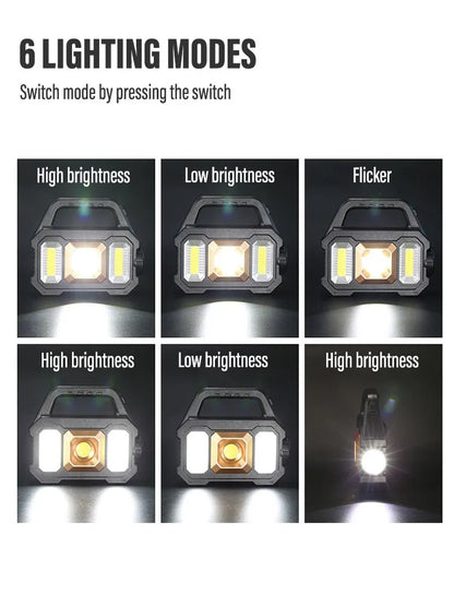 Lampe de poche solaire-rechargeable (type 1)