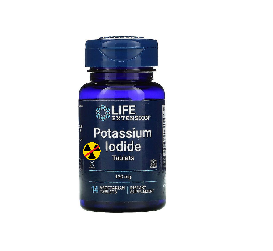 pastilles d'iode anti-radioactivité
